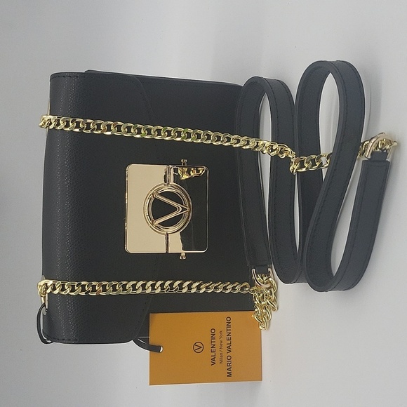 1388- Valentino By Mario Valentino Italian Leather NWT - Picture 5 of 12